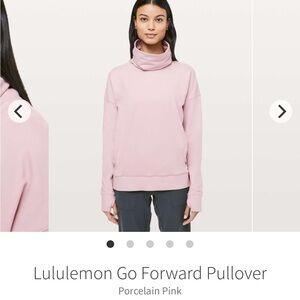 LULULEMON go forward pullover sweatshirt 6